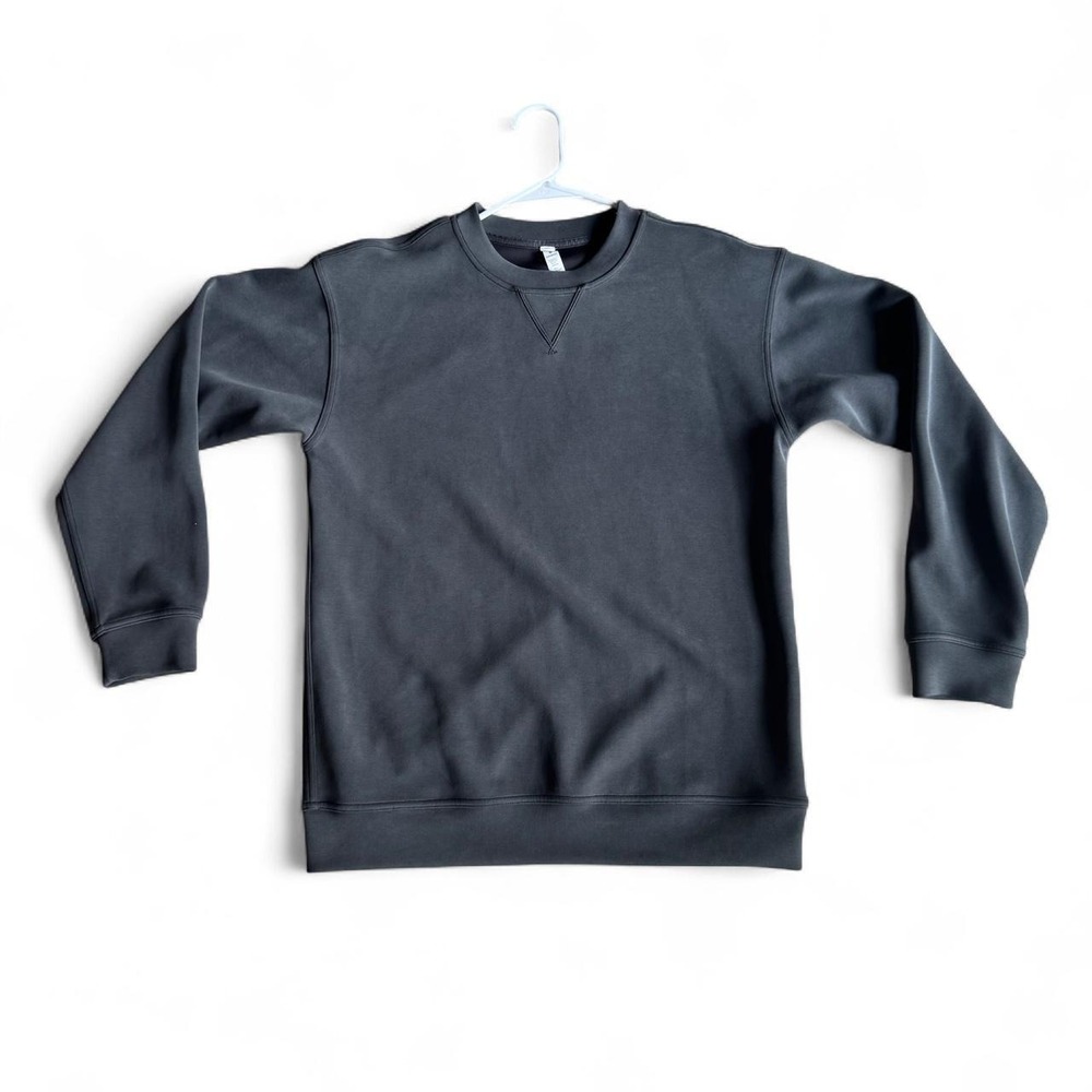 Dark Grey Softstreme Lululemon Crewneck Sweatshirt